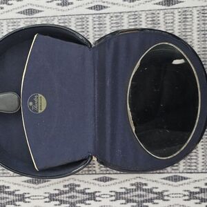 Totes Blue Canvas Clamshell Tote Bag